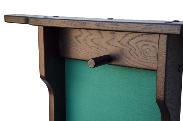 Киевница настенная универсальная из ясеня (цвет черный орех)