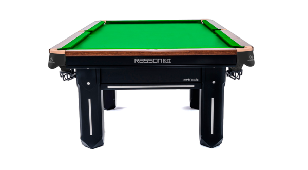 Стол / китайский пул "Rasson Sword II" 9 ф (черный, плита 45 мм в комплекте c аксессуарами + сукно)