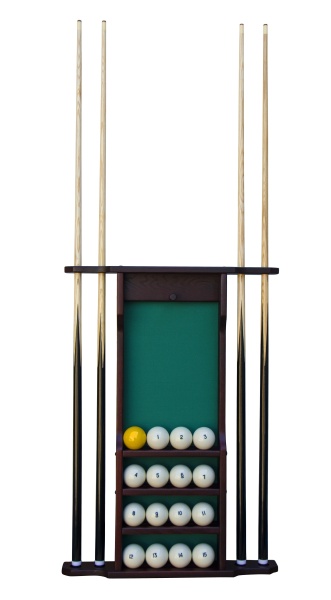 Киевница настенная универсальная из ясеня (цвет махагон)