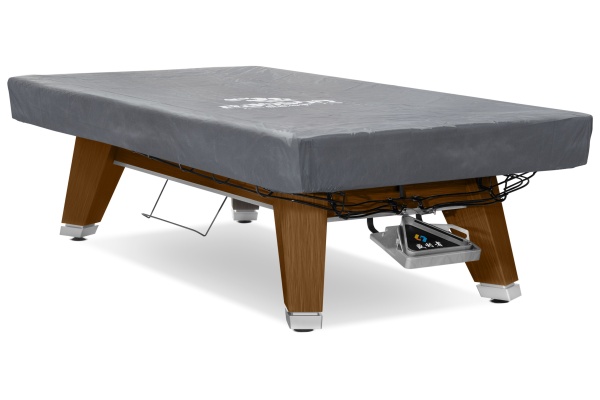 Бильярдный стол для пула "Rasson Acurra" 9 футов (коричневый, сланец 25 мм) в комплекте с плитой, аксессуары и сукно