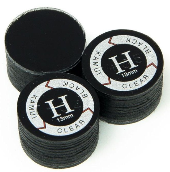 Наклейка для кия «Kamui Clear Black» (H)13 мм