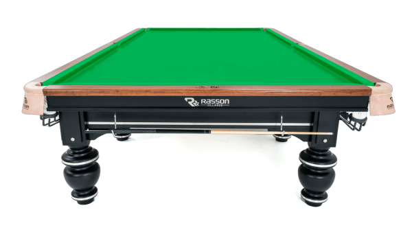 Бильярдный стол для снукера "Rasson Strong 2" 12 футов (серый, плита 45 мм в комплекте) с системой подогрева плит
