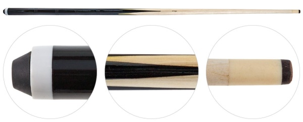 Цельный бильярдный кий для пула Weekend "Stella" (натуральный) 120 см