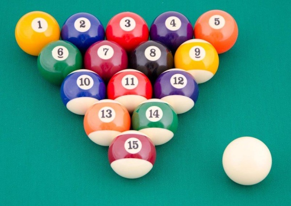 Комплект бильярдных шаров 57.2 мм "Classic Standard"