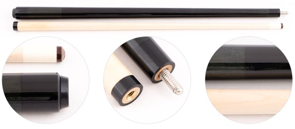 Двухсоставной бильярдный кий для пула "Classic Kiddy" (синий) 122 см